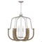 Quoizel Challis 6-Light Antique Nickel Chandelier CIS5028AN - alternate 1